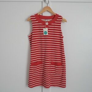 Boden Striped Terry Cloth Mini Dress Coverup